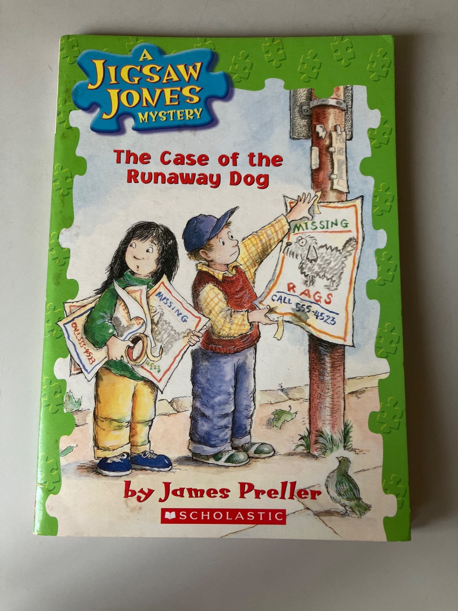A JIGSAW JONES MYSTERY The Case of the Runaway Dog listing photo 1
