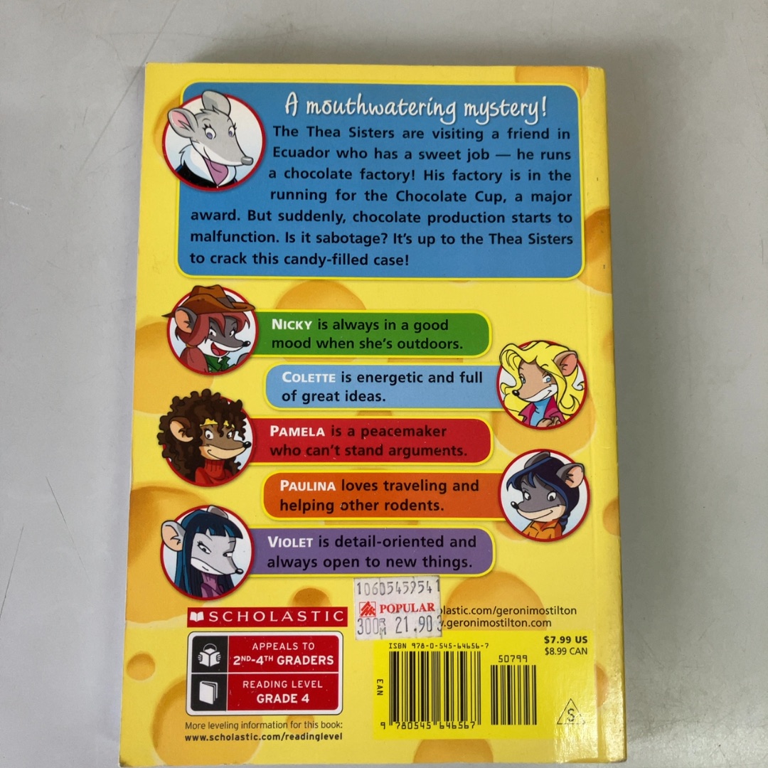 TS 19: THEA STILTON AND THE CHOCOLATE SABOTAGE listing photo 3