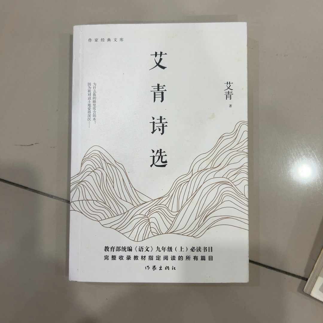 艾青诗选 cover